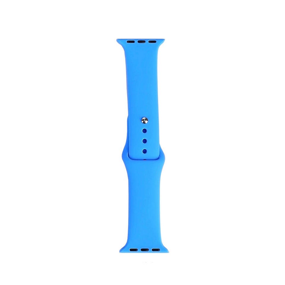 Apple Watch 2/3/4/5/6/7/8/9/se/ultra/nike 42mm 44mm 45mm 49mm Metal Kordon Tasarım (band klasik) Custom Sky Blue