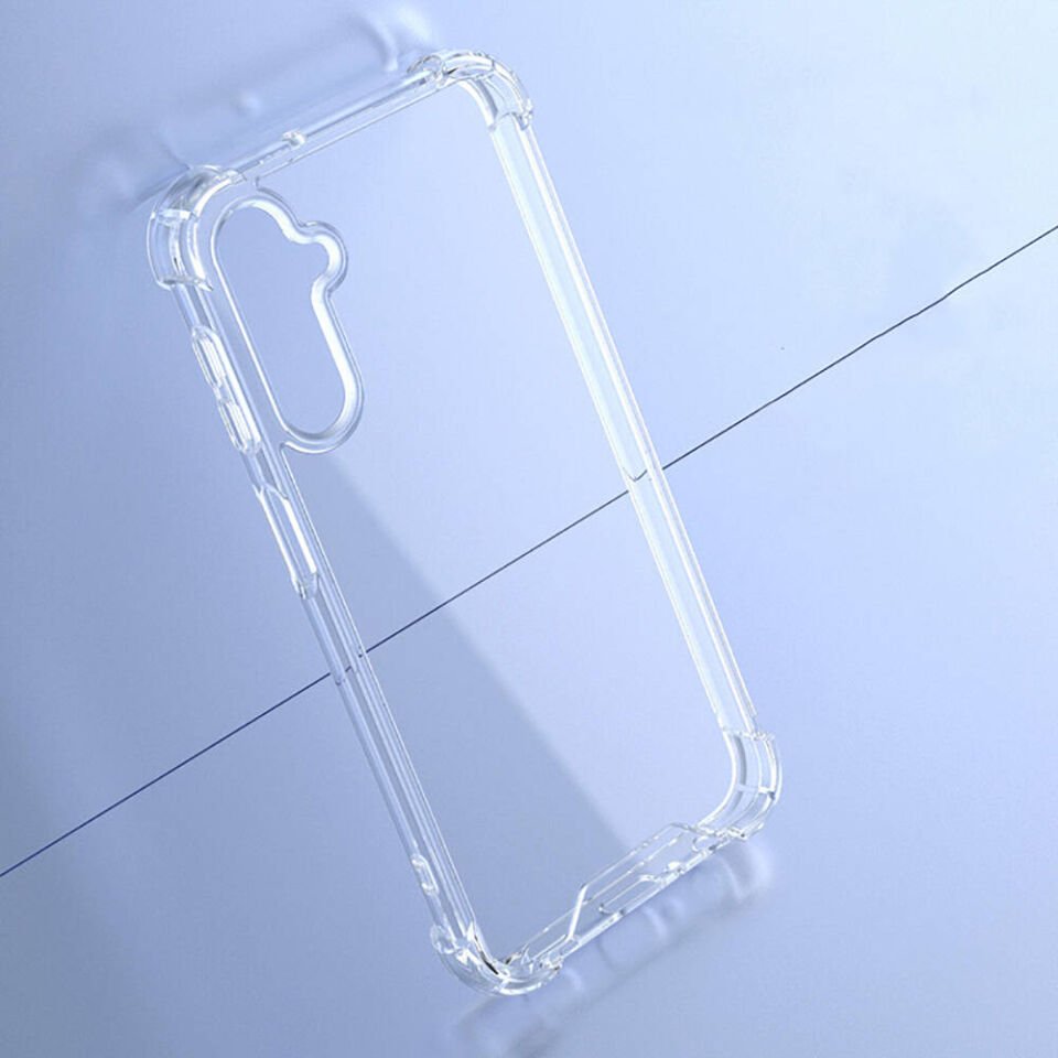 Samsung Galaxy S24 Plus Şeffaf Kılıf Köşelerde Darbelere Karşı Ultra Kalınlık (ANTİSHOCK) Renksiz
