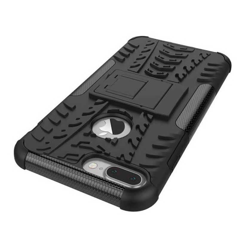 Apple iPhone 8 Plus Kılıf HEPTEKİLETİŞİM Hibrit Silikon