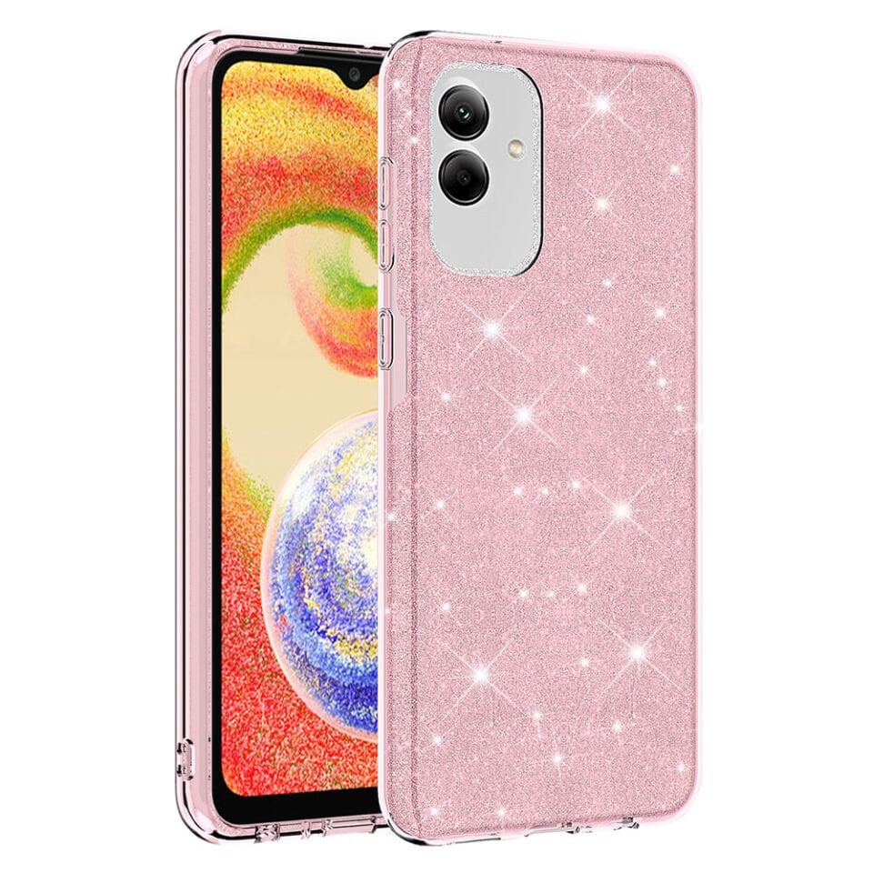 Samsung Galaxy A04 Kılıf HEPTEKİLETİŞİM Shining Silikon