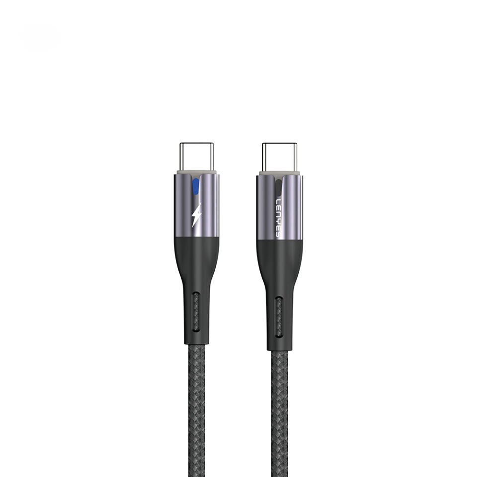 Lenyes LC535 Type-C to Type-C Hızlı Şarj Özellikli Data ve Şarj Kablosu 60W 1M