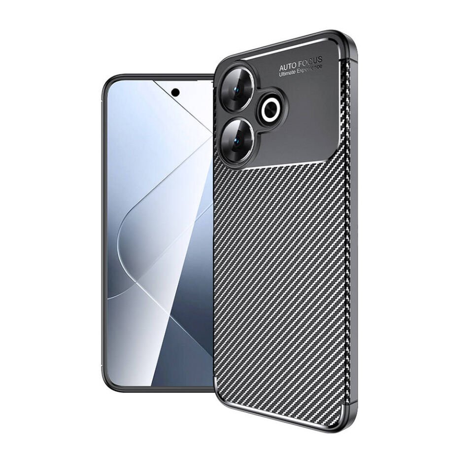 Xiaomi Redmi 13 4G Kılıf HEPTEKİLETİŞİM Negro Silikon Kapak