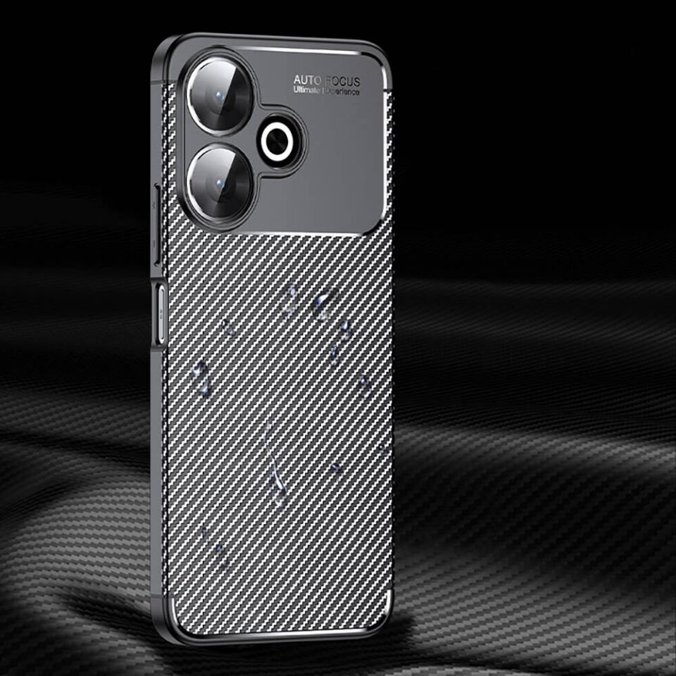 Xiaomi Redmi 13 4G Kılıf HEPTEKİLETİŞİM Negro Silikon Kapak