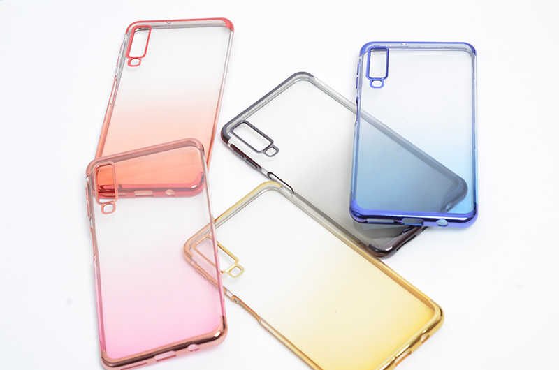 Samsung Galaxy A7 2018 Kılıf HEPTEKİLETİŞİM Moss Silikon