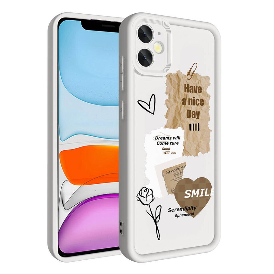 Apple iPhone 11 Kılıf Kamera Korumalı Baskılı Arka Yüzey HEPTEKİLETİŞİM Klas Kapak