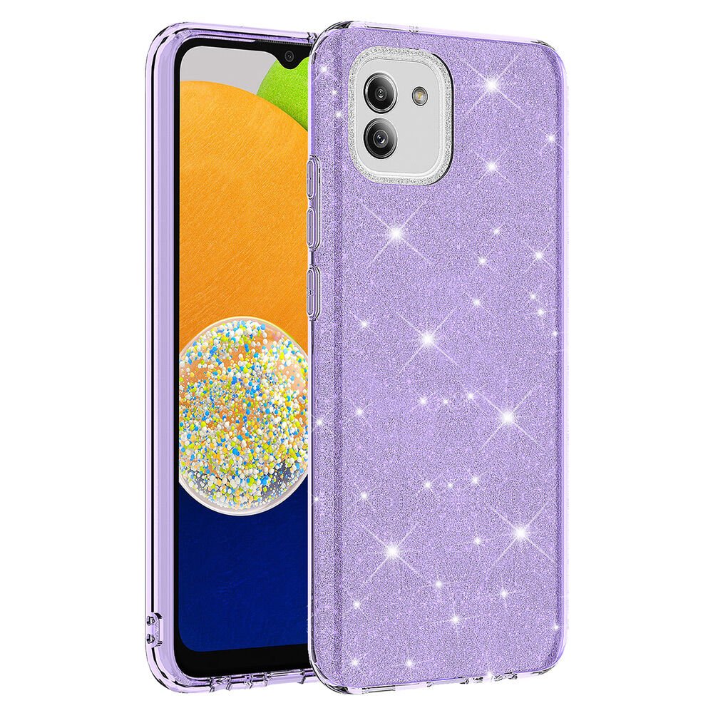 Samsung Galaxy A03 Kılıf HEPTEKİLETİŞİM Shining Silikon