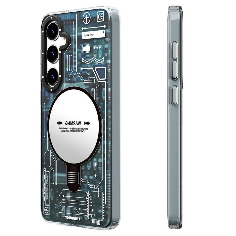 Samsung Galaxy S24 Plus Kılıf Magsafe Şarj Özellikli YoungKit Technology Serisi Kapak