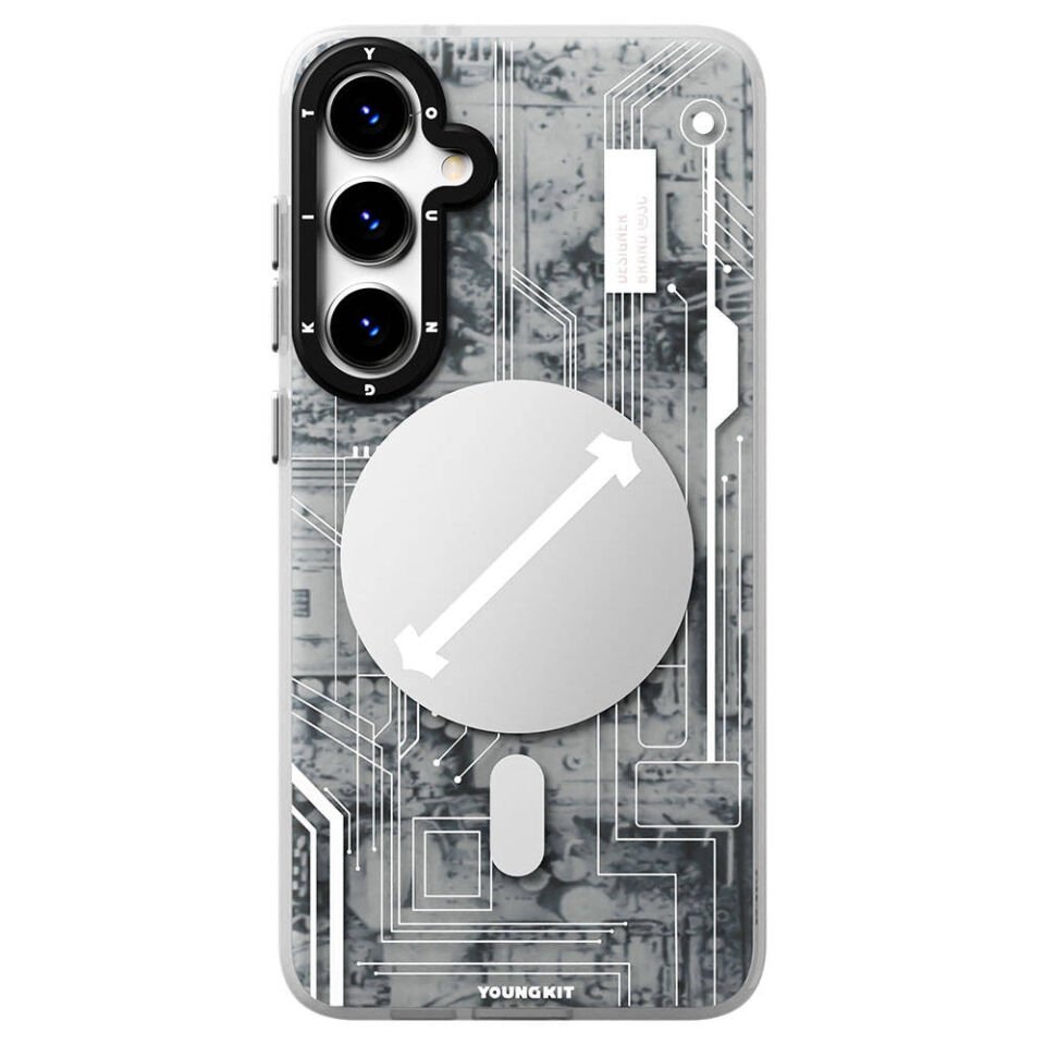 Samsung Galaxy S24 Plus Kılıf Magsafe Şarj Özellikli YoungKit Technology Serisi Kapak