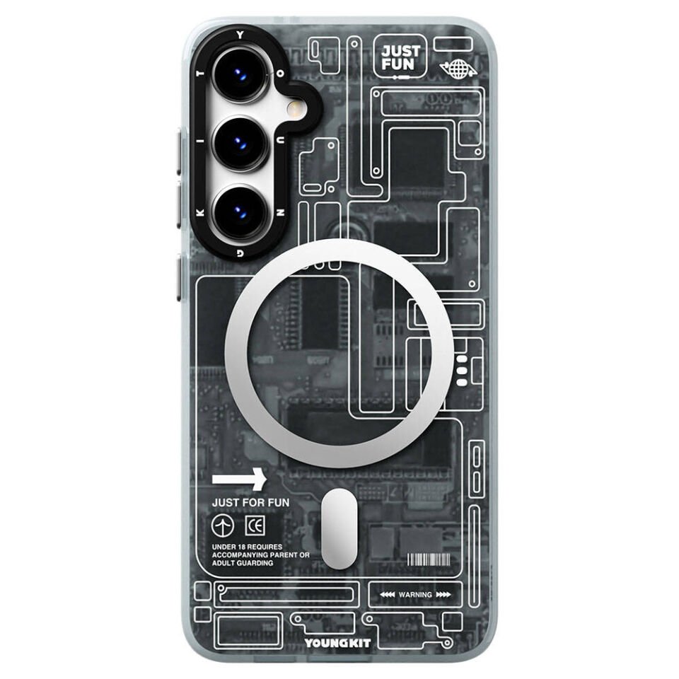 Samsung Galaxy S24 Plus Kılıf Magsafe Şarj Özellikli YoungKit Technology Serisi Kapak