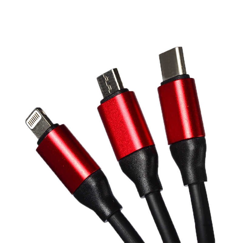 HEPTEKİLETİŞİM Suffie MTL 3 in 1 Usb Kablo