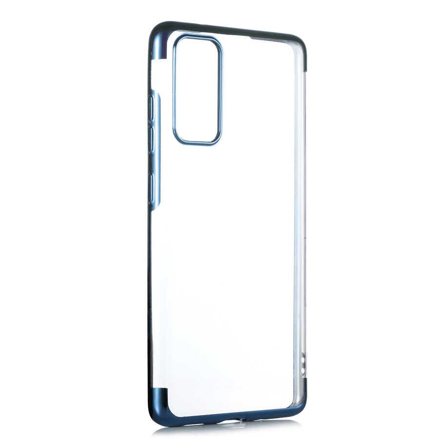 Galaxy S20 FE Kılıf HEPTEKİLETİŞİM Dört Köşeli Lazer Silikon Kapak