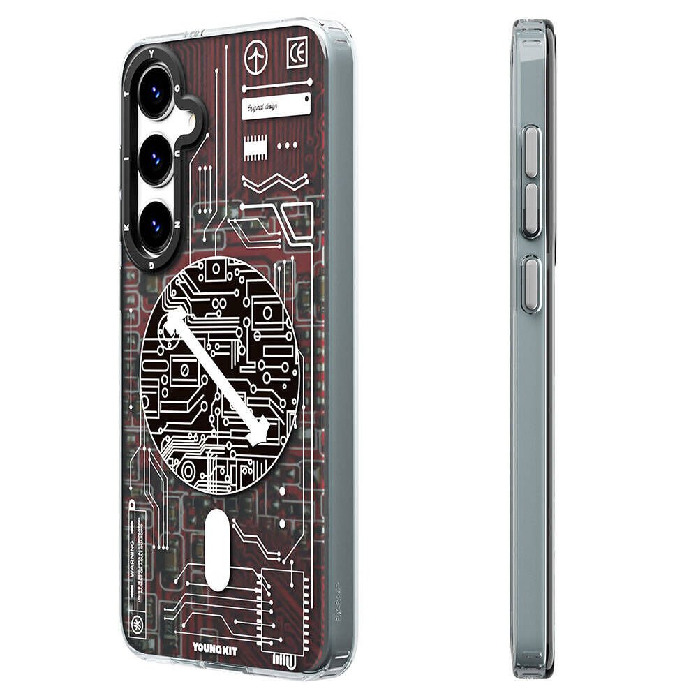 Samsung Galaxy S24 Kılıf Magsafe Şarj Özellikli YoungKit Technology Serisi Kapak