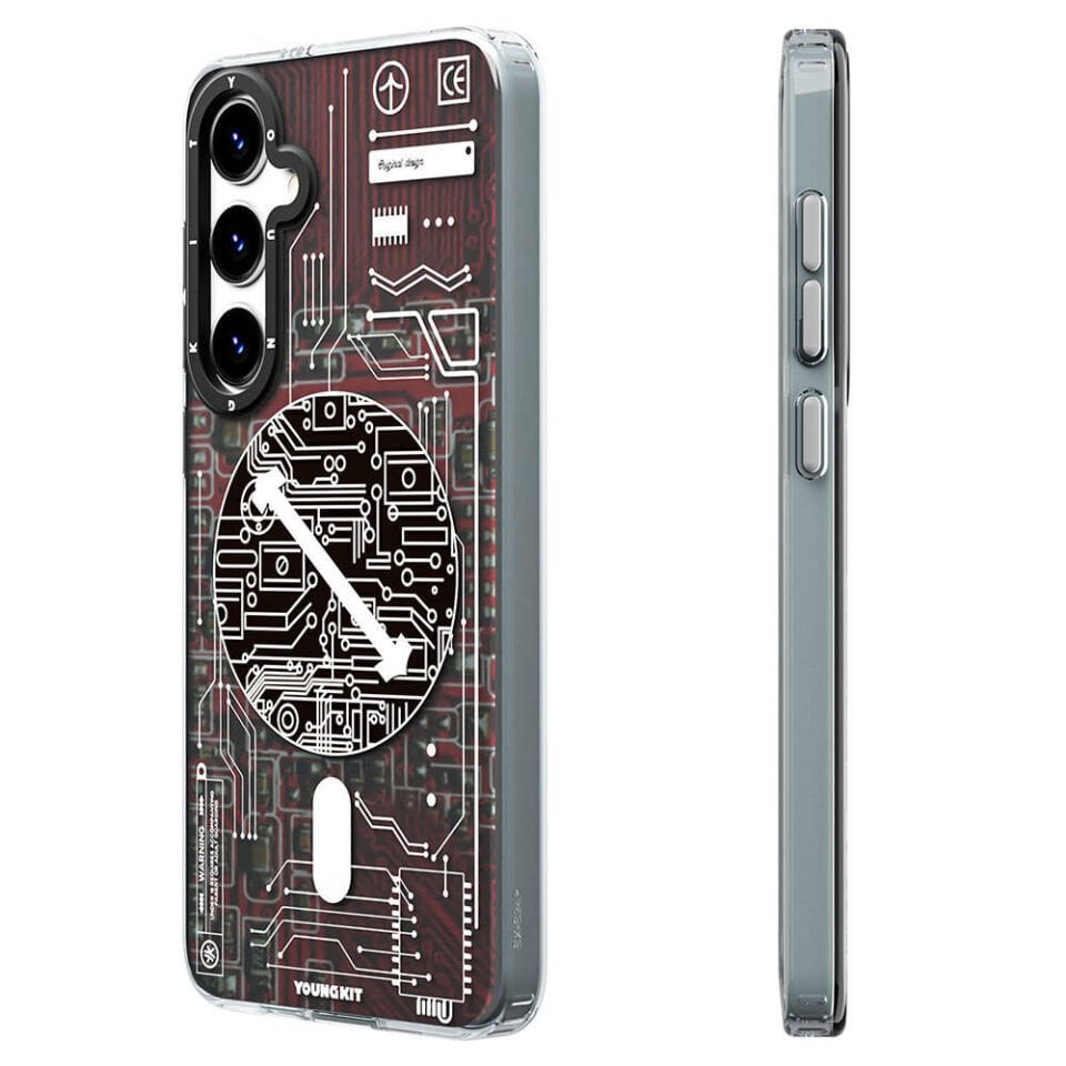 Samsung Galaxy S24 Kılıf Magsafe Şarj Özellikli YoungKit Technology Serisi Kapak