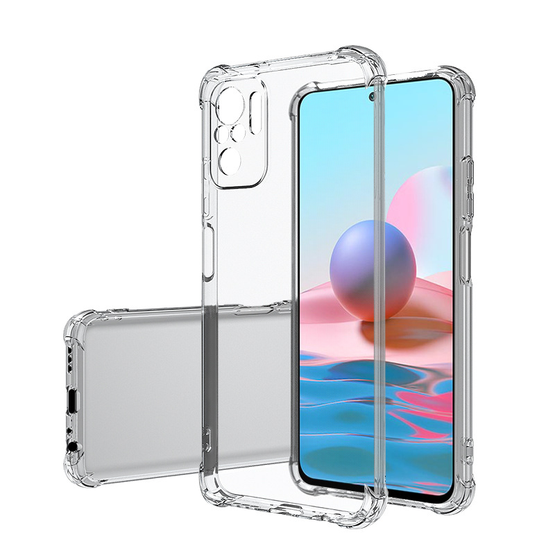 Xiaomi Redmi Note 10S Kılıf HEPTEKİLETİŞİM Kamera Korumalı Nitro Anti Shock Silikon