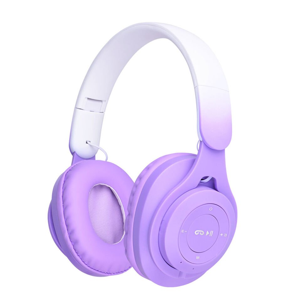 Hafif ve Portatif Kolayca Katlanıp Taşınabilir Dizayn (M6 Plus Kulak Üstü Bluetooth Kulaklık) Pembe