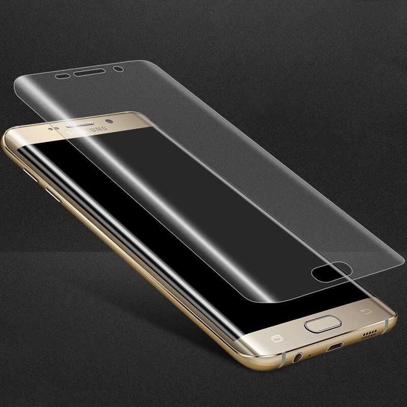 Samsung Galaxy S6 Edge HEPTEKİLETİŞİM Süper Pet Ekran Koruyucu Jelatin