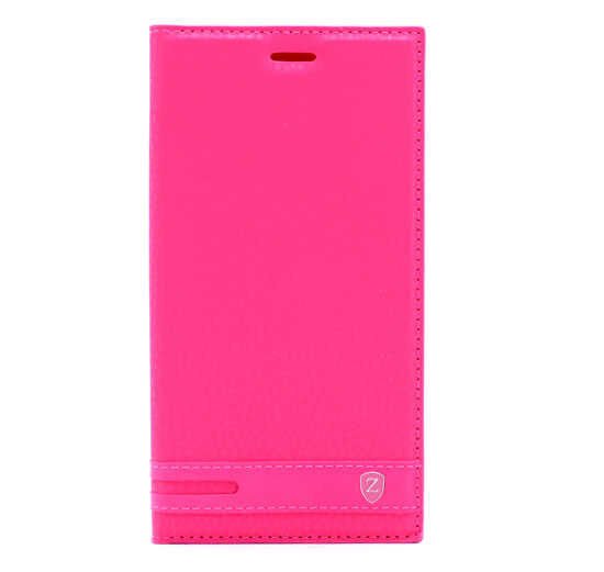 Huawei Y7 Kapaklı Kılıf Darbelere Karşı Tam Korumalı (ELİTE) Pembe