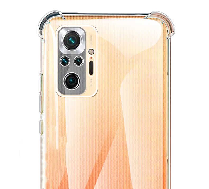 Xiaomi Redmi Note 10 Pro Kılıf HEPTEKİLETİŞİM Kamera Korumalı Nitro Anti Shock Silikon