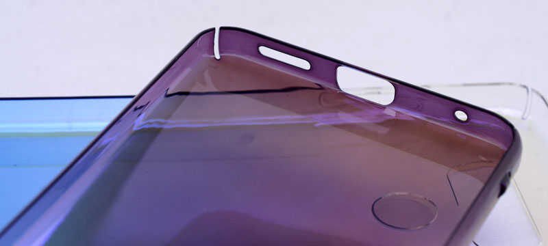 LG G6 Kılıf Zore Renkli Transparan Kapak