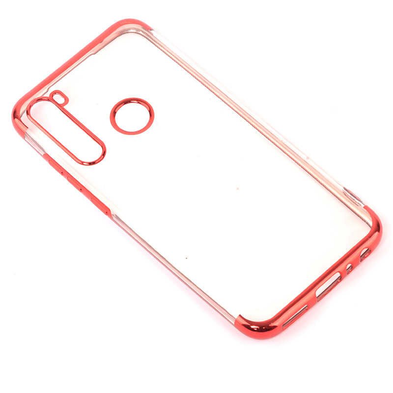 Xiaomi Redmi Note 8 Kılıf HEPTEKİLETİŞİM Dört Köşeli Lazer Silikon Kapak