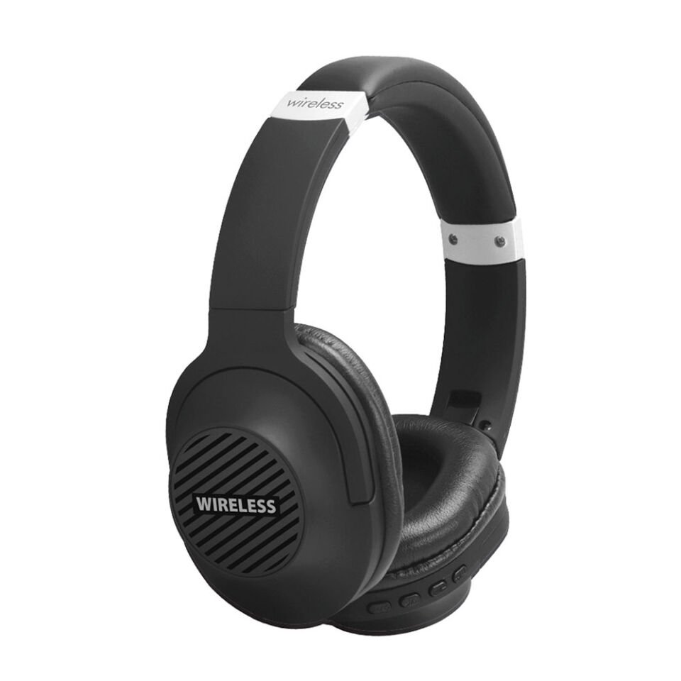 Hafif ve Portatif Kolayca Katlanıp Taşınabilir Dizayn (A01 Kulak Üstü Bluetooth Kulaklık) Siyah