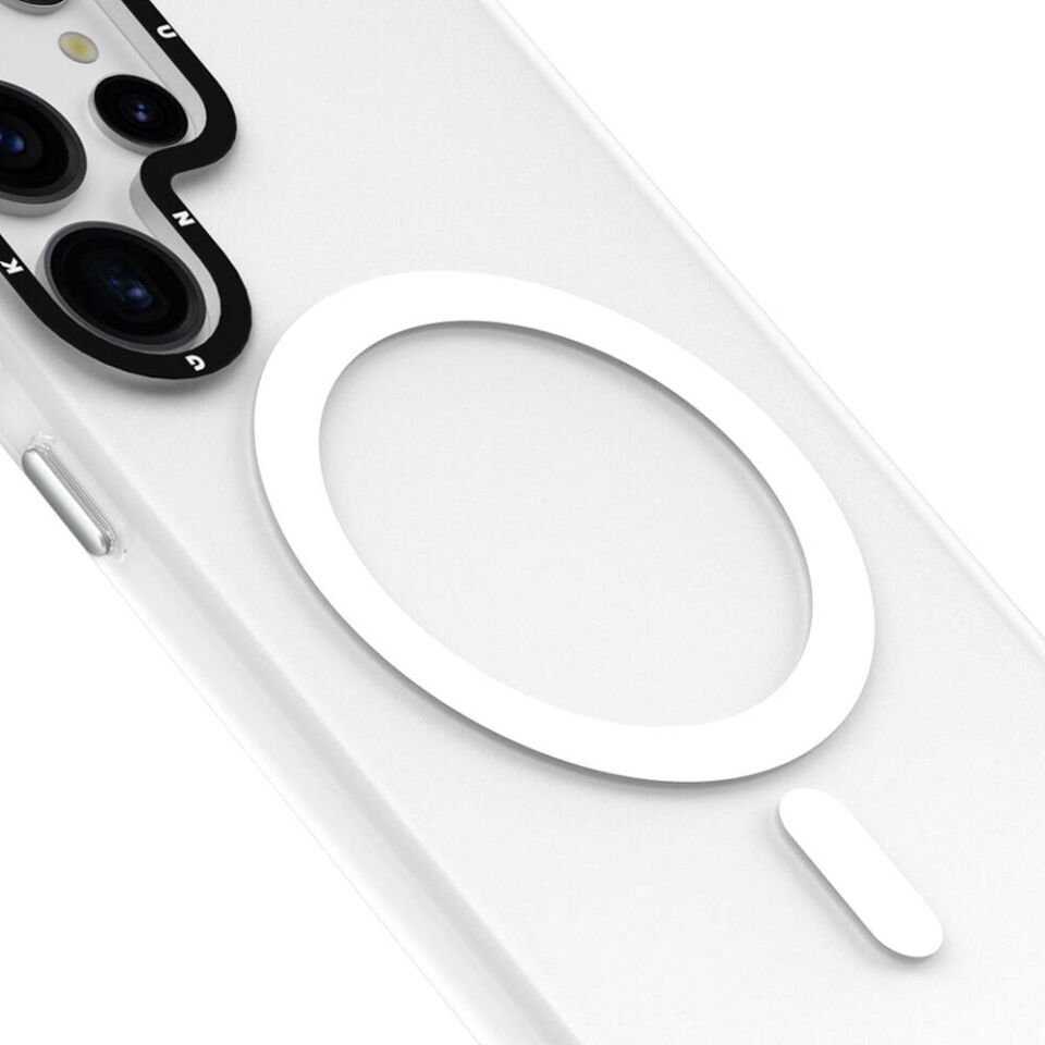 Samsung Galaxy S24 Ultra Kılıf Magsafe Şarj Özellikli Youngkit Hidden Sand Serisi Kapak