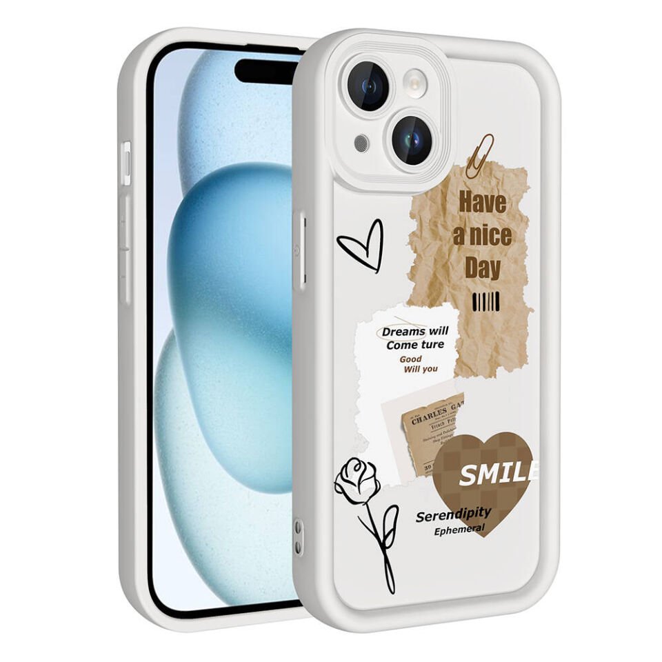 Apple iPhone 15 Kılıf Kamera Korumalı Baskılı Arka Yüzey HEPTEKİLETİŞİM Klas Kapak