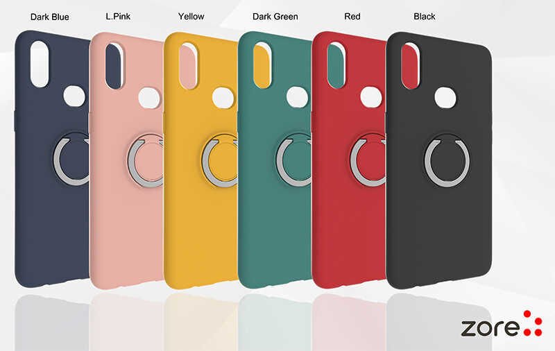 Samsung Galaxy A10S Kılıf Mat Pastel Renkli Ultra İnce Yüzüklü Yumuşak Silikon Kapak (Plex) Sarı