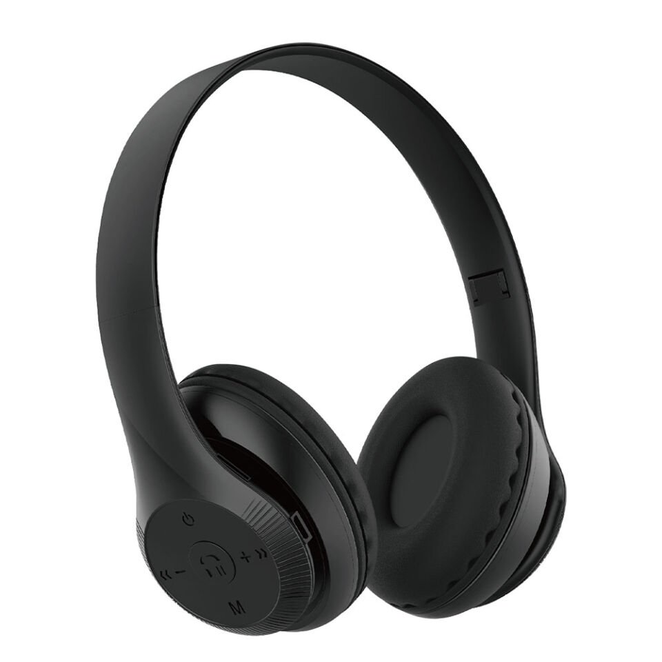 Hafif ve Portatif Kolayca Katlanıp Taşınabilir Dizayn (ST95 Kulak Üstü Bluetooth Kulaklık) Siyah