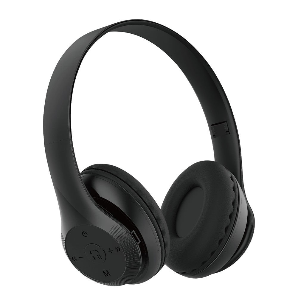 Hafif ve Portatif Kolayca Katlanıp Taşınabilir Dizayn (ST95 Kulak Üstü Bluetooth Kulaklık) Siyah