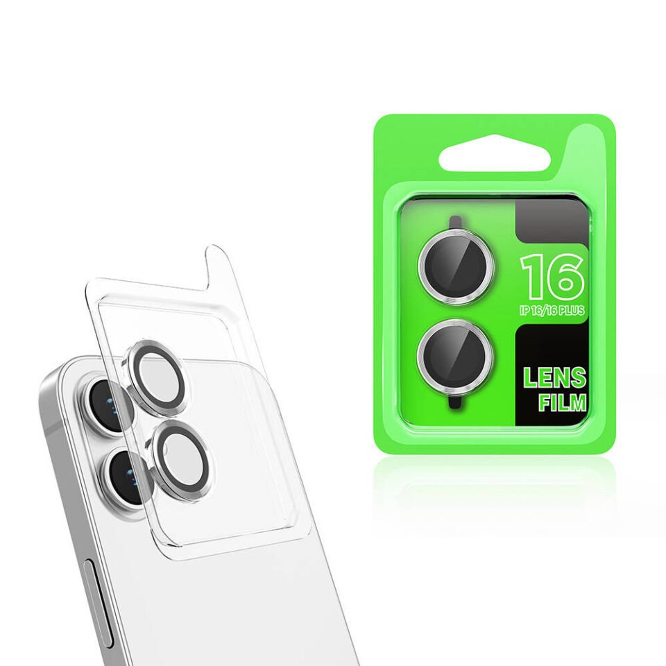 Apple iPhone 16 HEPTEKİLETİŞİM CL-07 Kamera Lens Koruyucu