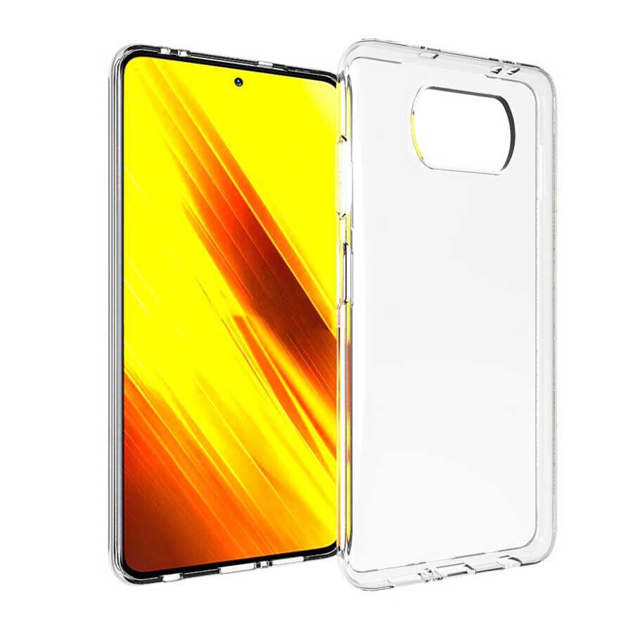 Xiaomi Poco X3 Kılıf HEPTEKİLETİŞİM Süper Silikon Kapak
