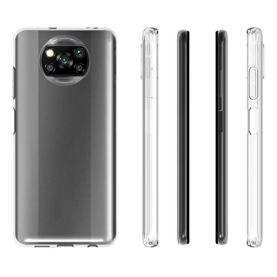 Xiaomi Poco X3 Kılıf HEPTEKİLETİŞİM Süper Silikon Kapak