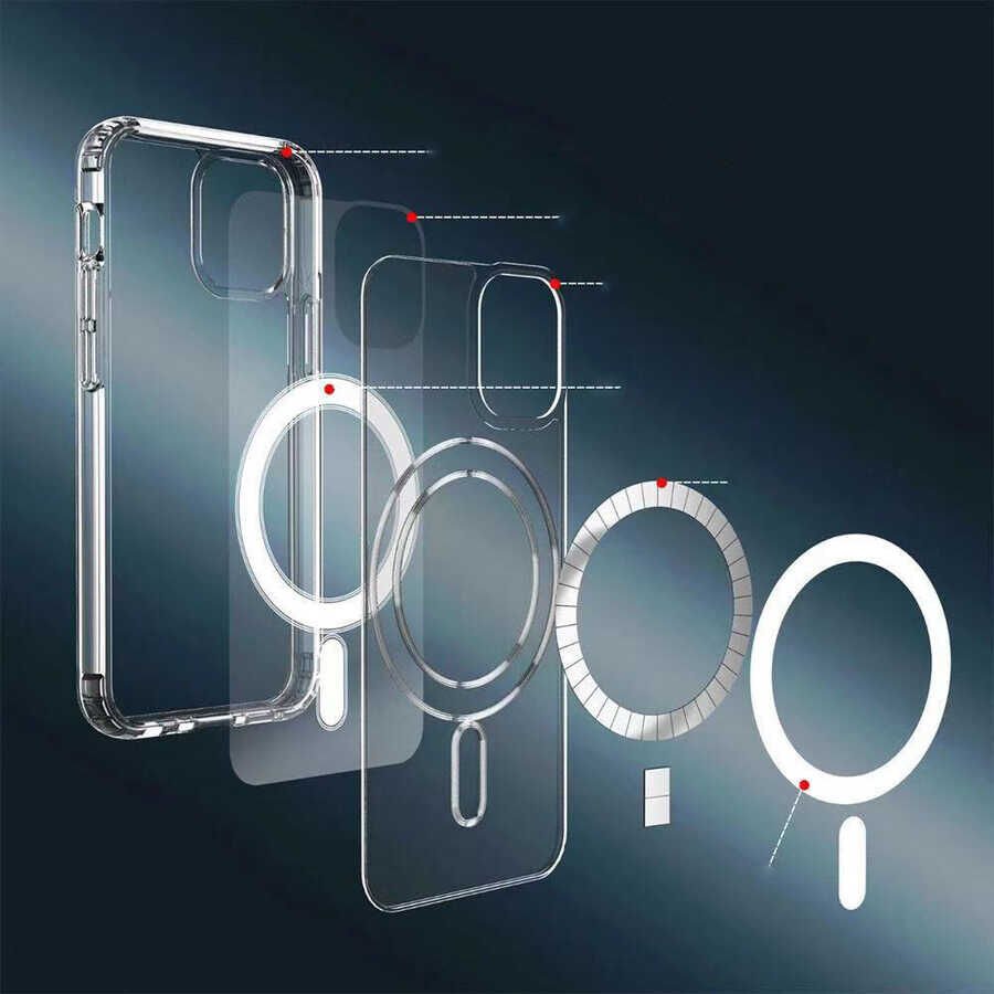 Apple iPhone 14 Pro Max Kılıf HEPTEKİLETİŞİM Tacsafe Wireless Kapak