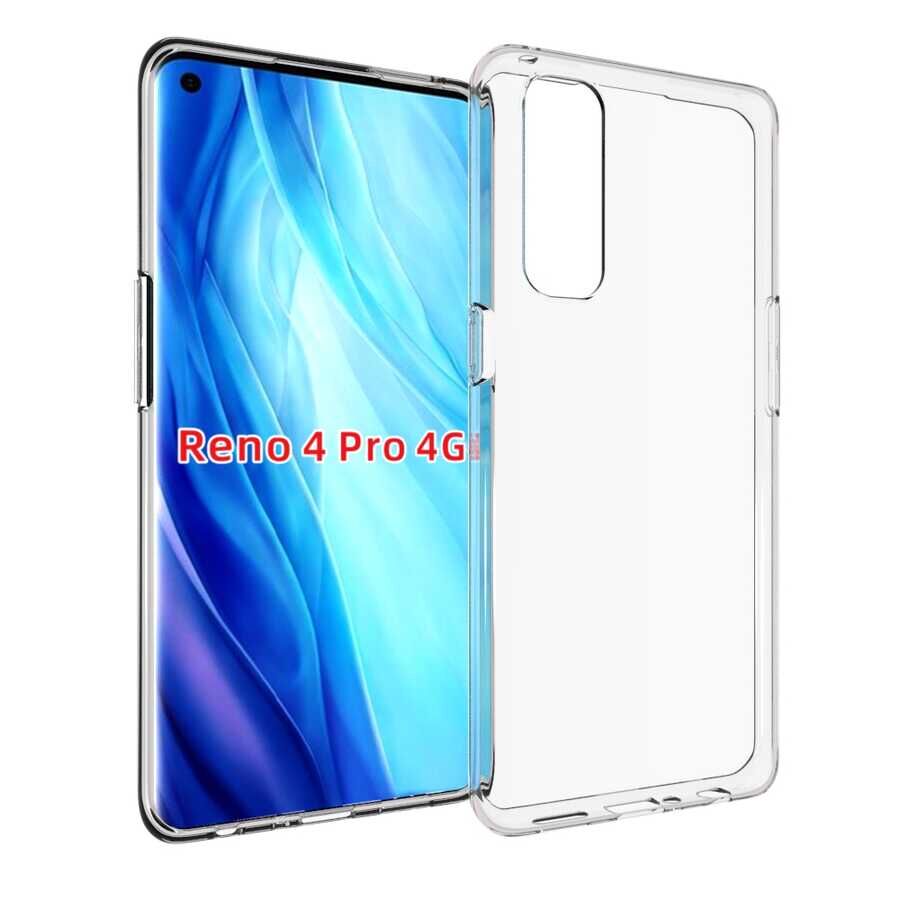 Oppo Reno 4 Pro 4G Kılıf HEPTEKİLETİŞİM Süper Silikon Kapak