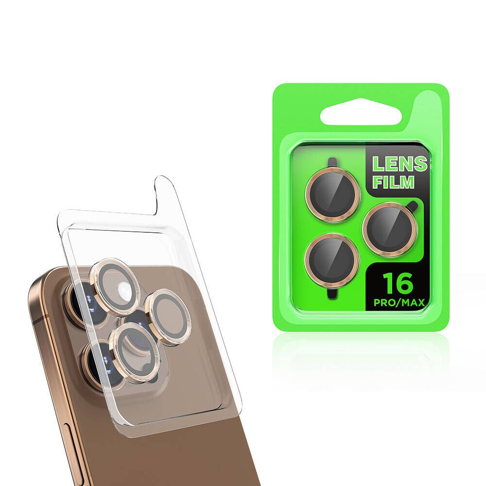 Apple iPhone 16 Pro HEPTEKİLETİŞİM CL-07 Kamera Lens Koruyucu