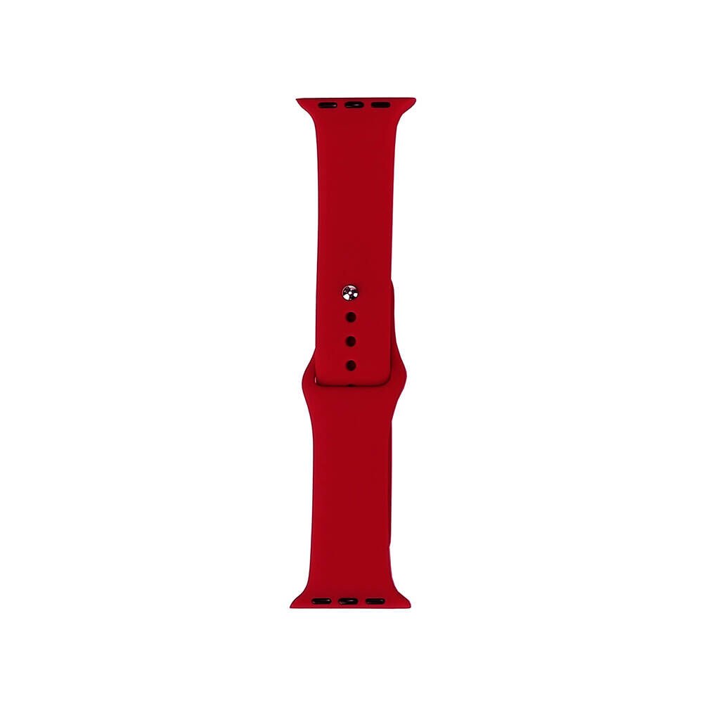 Apple Watch 2/3/4/5/6/7/8/9/se/ultra/nike 42mm 44mm 45mm 49mm Metal Kordon Tasarım (band klasik) Chinese Red