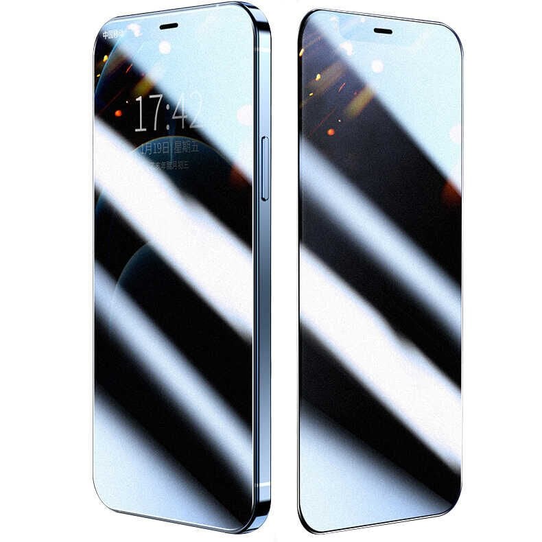 Apple iPhone 11 Pro Max HEPTEKİLETİŞİM Rika Premium Privacy Temperli Cam Ekran Koruyucu