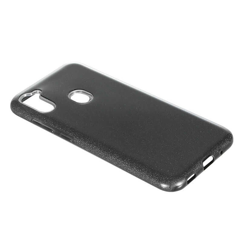 Galaxy M11 Kılıf HEPTEKİLETİŞİM Shining Silikon