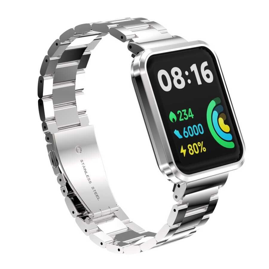 Xiaomi Redmi Watch 2 Lite HEPTEKİLETİŞİM KRD-60 Metal Kordon