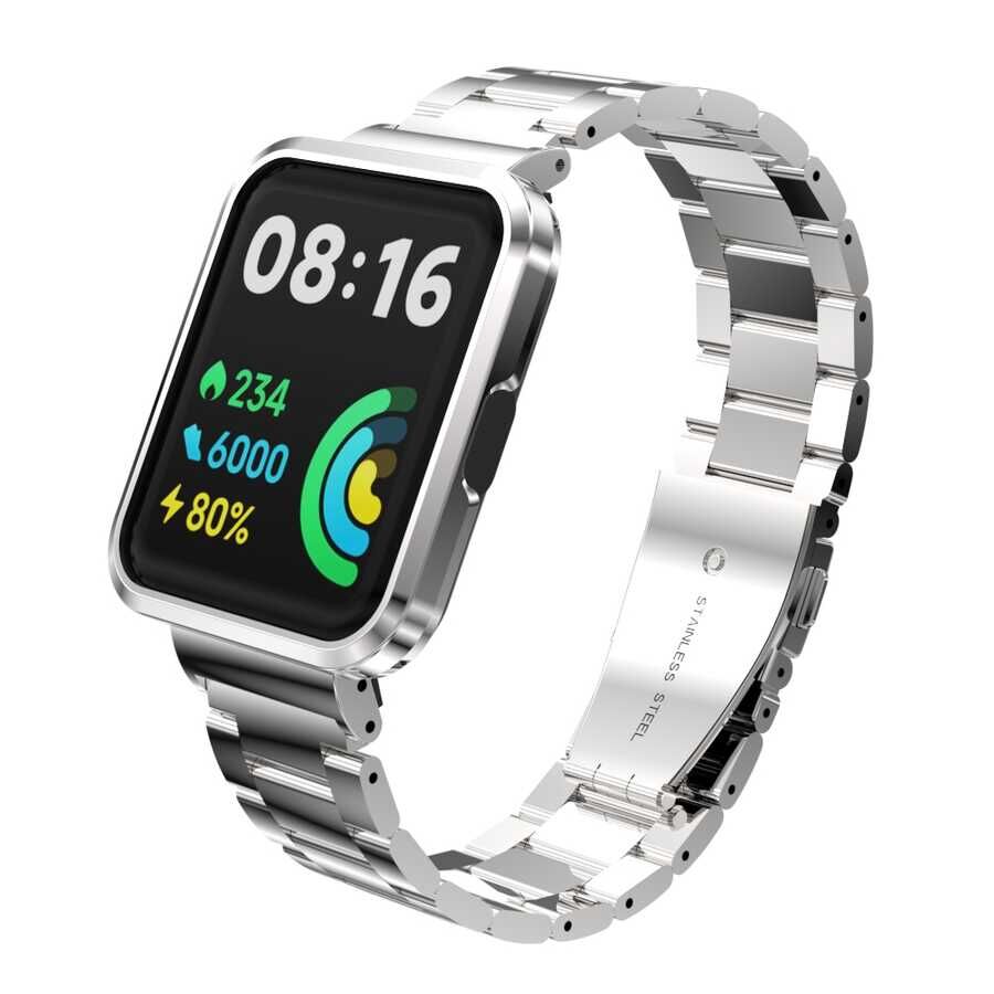Xiaomi Redmi Watch 2 Lite HEPTEKİLETİŞİM KRD-60 Metal Kordon