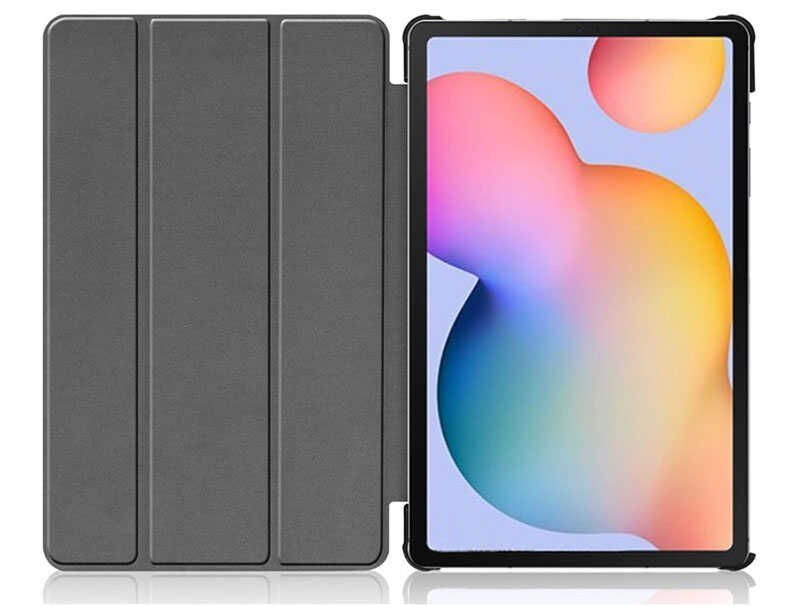 Lenovo Tab M10 Plus Fhd Tb-x606f 10.3'' Kılıf Arkası Silikon Pu Deri 360 Koruma (SC.) Lacivert