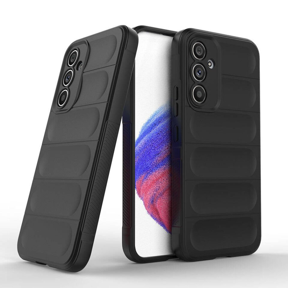 Samsung Galaxy A54 Kılıf Esnek TPU Oyuklu Arka Yüzey Tasarımlı HEPTEKİLETİŞİM Etnik Silikon Kapak
