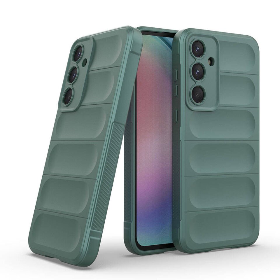 Samsung Galaxy A55 Kılıf Esnek TPU Oyuklu Arka Yüzey Tasarımlı HEPTEKİLETİŞİM Etnik Silikon Kapak