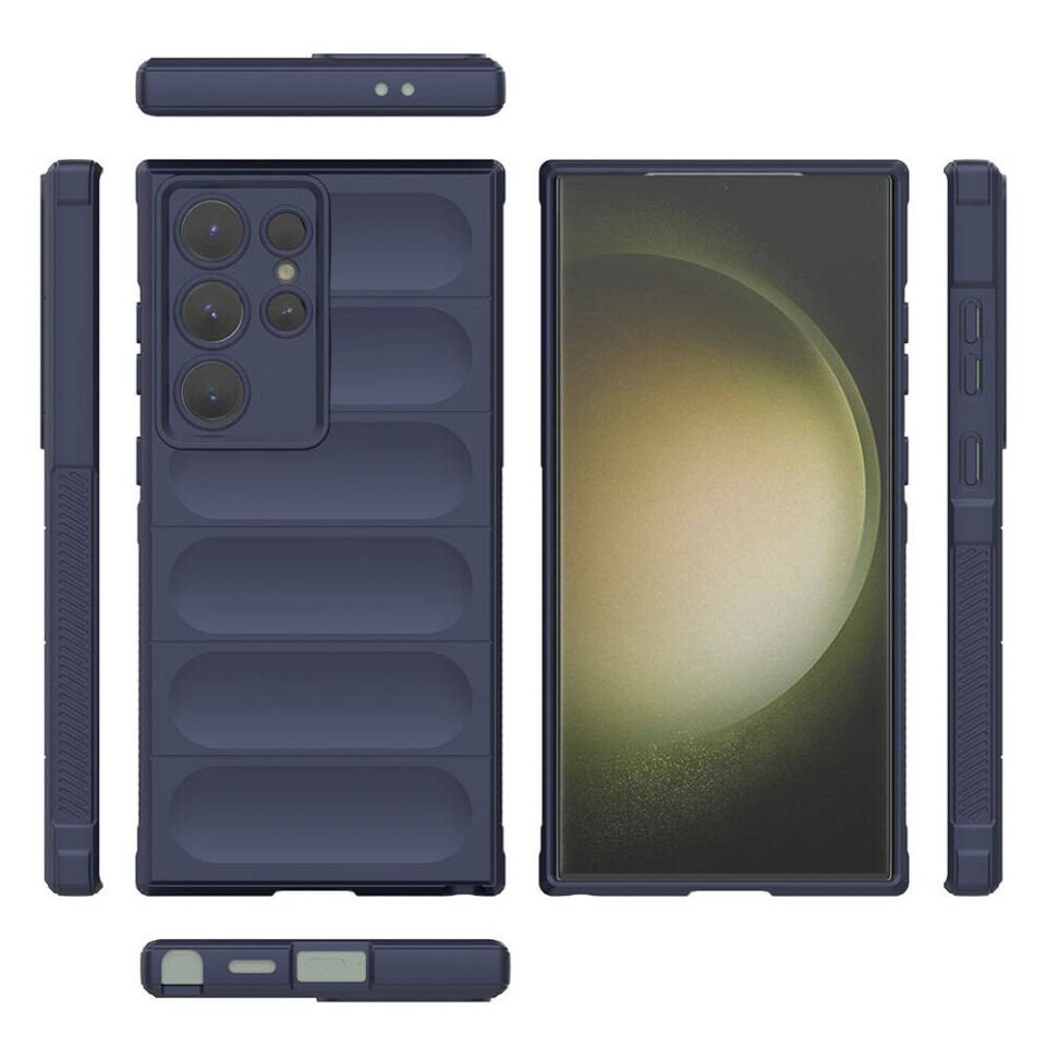 Samsung Galaxy S24 Ultra Kılıf Esnek TPU Oyuklu Arka Yüzey Tasarımlı HEPTEKİLETİŞİM Etnik Silikon Kapak