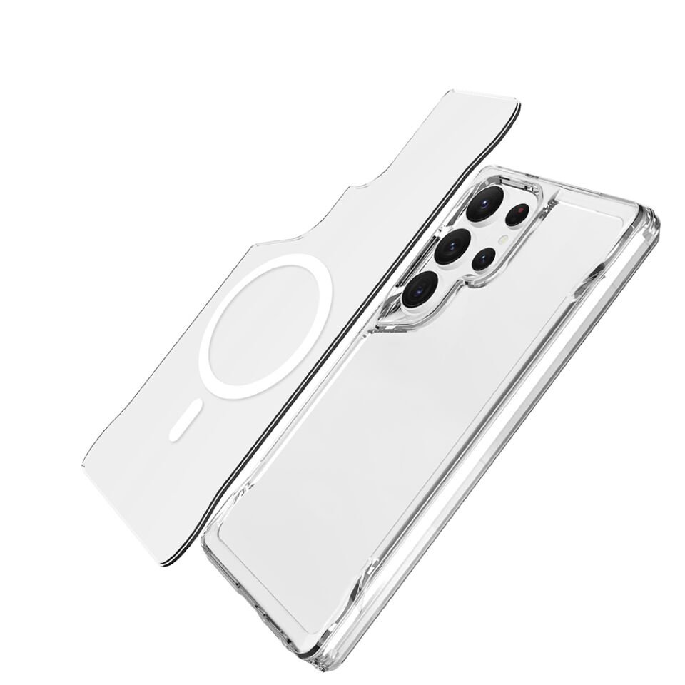Galaxy S25 Ultra Kılıf HEPTEKİLETİŞİM Magsafe Şarj Özellikli T-Max Magsafe Kapak
