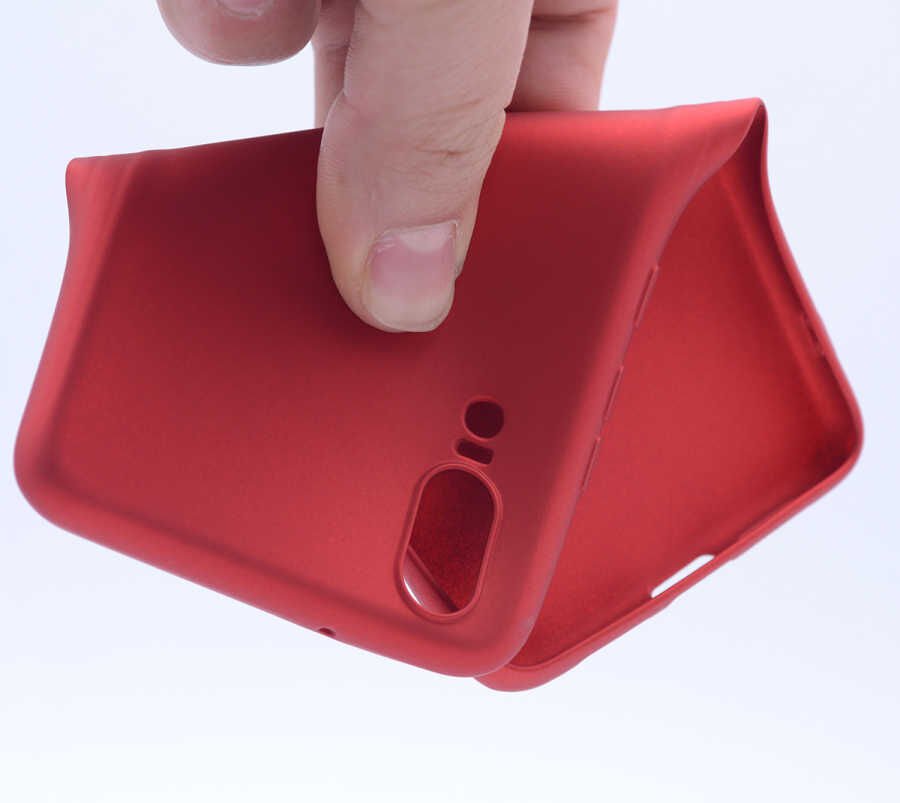 Huawei P20 Kılıf Yumuşak Dokulu Soft Esnek İnce Mat Renkli Silikon Kapak (PREMİER) Lacivert