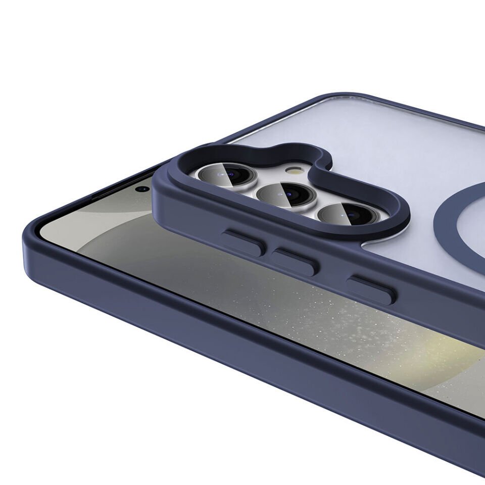 Galaxy S25 Kılıf Magsafe Şarj Özellikli Mat Arka Yüzey HEPTEKİLETİŞİM Sio Kapak