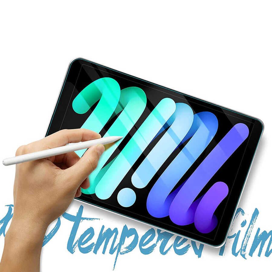 Apple iPad Pro 11 2020 (2.Nesil) Tablet Temperli Cam Ekran Koruyucu (z-5in1) Renksiz