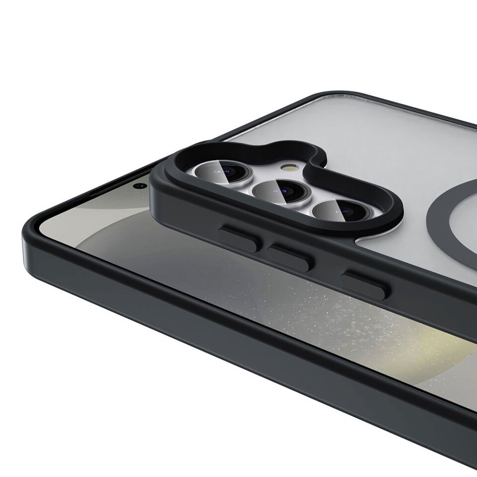 Galaxy S25 Plus Kılıf Magsafe Şarj Özellikli Mat Arka Yüzey HEPTEKİLETİŞİM Sio Kapak